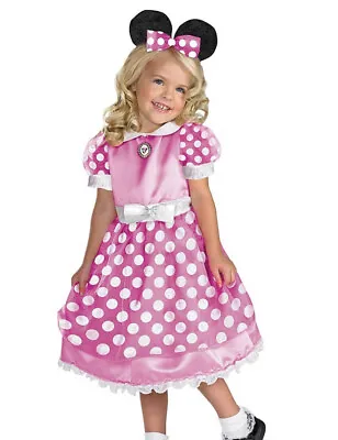 Disguise Toddler Disney Junior Minnie Mouse Halloween Costume Sz 2T Small NEW • $29.74