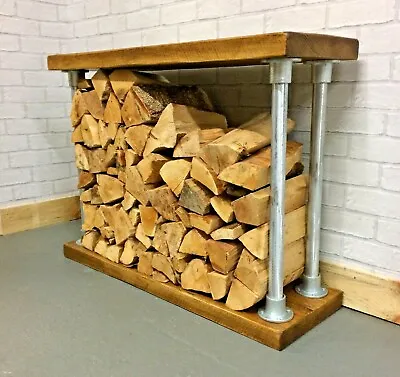 £195 • Buy  Log Store Log Holder Indoor Basket  Wood Burner  Log Storage Firewood 