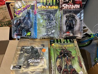 SPAWN 5 LOT Mcfarlane Toys Alien Spawn Scorpion Samurai Manga Violator More! • $125