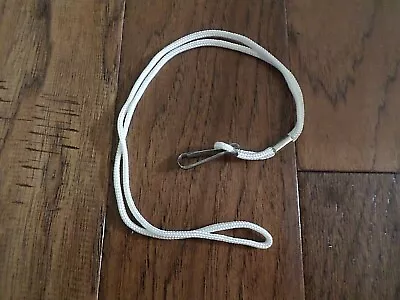 $3.45 • Buy U.s Military Style White Lanyard Police Security Name Card Id Badge Holder 