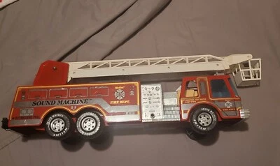 $49 • Buy 24  NYLINT Water Cannon Pressed Steel Sound Machine Fire Truck 