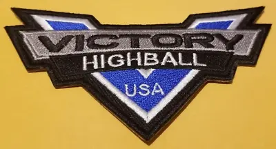 HIGHBALL Victory Motorcycles USA Embroidered Patch * • $7.65