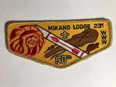 OA (BSA) Mikano Lodge #231 - 1993 S-20 50th Anniversary Flap • $3.99