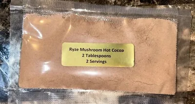 SAMPLE 2 TBS/2 Servings Of RYZE MUSHROOM HOT COCOA (w/ Melatonin) EXP 11/24 • £9.50