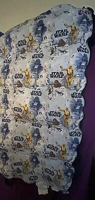 RARE VINTAGE 70's STAR WARS Logo SLEEPING BAG Luke Darth Vader  Pottery Barn • $28