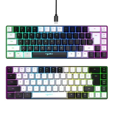 V200 Mini Keypad Ergonomic Gaming Keyboard With 68 Keys Stunning Lighting Modes • $40.28