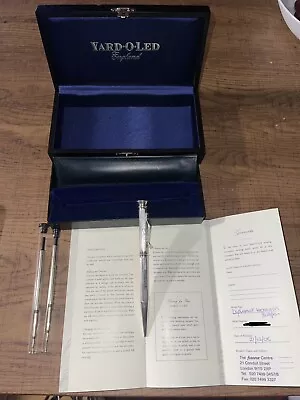 Yard O Led Silver Pencil Diplomat Hexagon Ballpen ! • £250