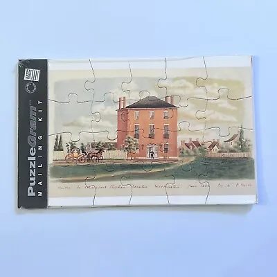 Puzzle Gram Mailing Kit “House & Carriage”! • $13.99