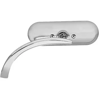 ARLEN NESS 13-406 Chrome Micro-Mirror Mini Oval LEFT SIDE SOLD EACH • $54.95