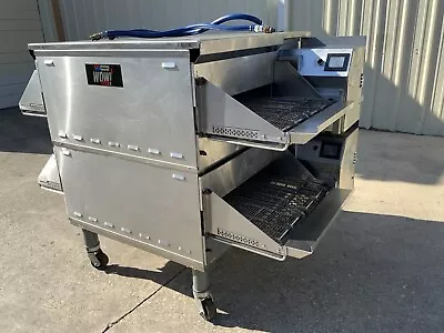 2018 Middleby Marshall PS638G Gas Conveyor Pizza Oven Double Stack WOW2 Nacho 3 • $9750