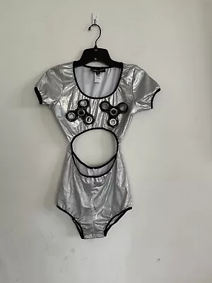 Dolls Kill Womens Fidget Spinner Costume Rave Festival Metallic Size Small • $19.99