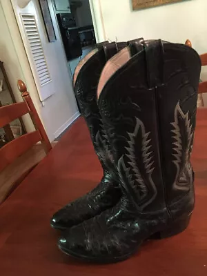 Vintage 1984 Tony Lama Cowboy Boots Size 10 D • $9.99