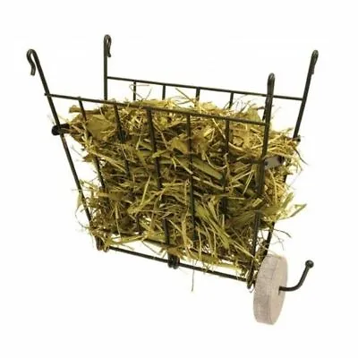 £8.10 • Buy Rosewood Small Animal Folding Wire Hay Rack With Treat Hanger Guinea Pig Rabbit