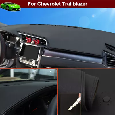 Leather Dash Cover Dash Mat Dashboard Carpet For Chevrolet Trailblazer 2021-2024 • $49.99