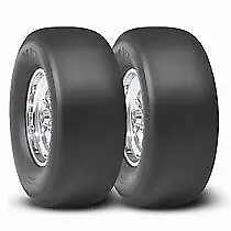 2-28x9 R -15 Mickey Thompson Pro Bracket Radial Drag Tires 3354r Mtt250658 Pair • $552