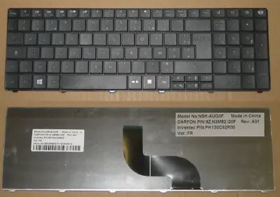 Azerty Keyboard Fr Packard Bell Easynote LE11 TE11 EG70 TE11HC TE69 LE11BZ • $36.74