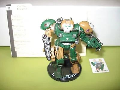 =Mechwarrior HIGHLANDERS Eriabee Childs 124 Atlas With Dossier 17 = • $27