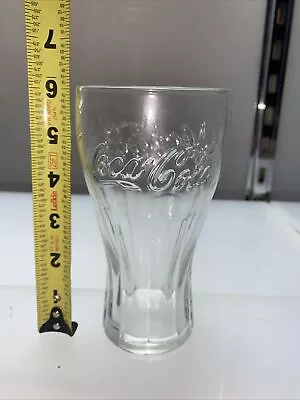 Vtg McDonald's Coca Cola Coke Clear Glass 16oz Drinking Glasses Tumbler • $9.99