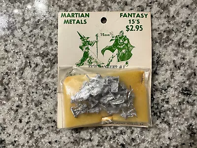 Martian Metals Fantasy 15’s Miniatures 15mm FF38 Rangers #1 NEW NOS • $49.99