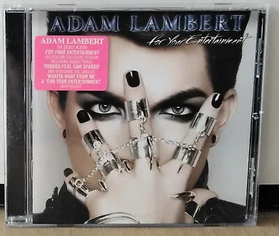 Adam Lambert - For Your Entertainment 2010 Rca/sony/19 Rec 88697-66145-2 Aus Cd • $13.99