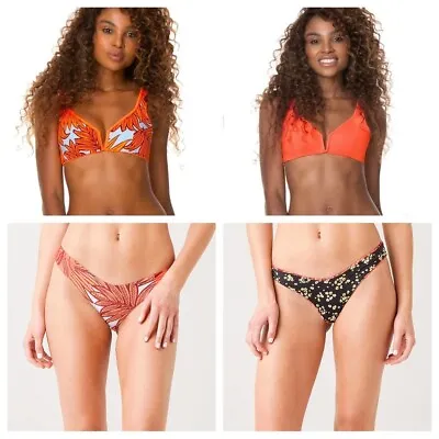 Maaji 2pc Reversible Bikini:Victory V Wire Top S/Md+Thankfulness Vicky Bottom L • $52