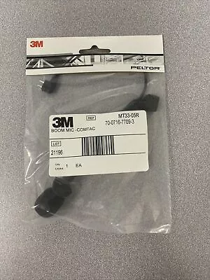 3M Peltor Flexible Dynamic Boom Microphone MT33-05R. • $150