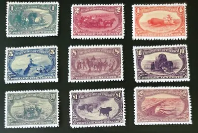 $8.99 • Buy US Stamps #285-293 1898 Trans-Mississippi Exposition Replica Set
