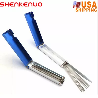 $7.90 • Buy Carburetor Carb Jet Cleaning Tools Set Wire Cleaner Kit For Motorcycle ATV Parts
