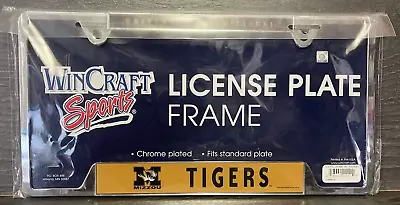 Missouri Tigers Mizzou WinCraft Sports License Plate Chrome Plated Frame • $12