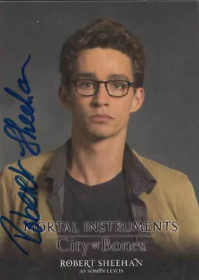 ROBERT SHEEHAN - Simon Lewis - Mortal Instruments - Autograph Trading Card • $9.99