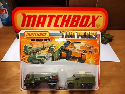 Rare Vintage Matchbox Superfast TP-14 Military Tanker & Radar Truck Sealed Card • $39.99