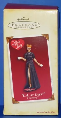 2005 Hallmark Keepsake Ornament I Love Lucy Figurine L.A. At Last • $6.95