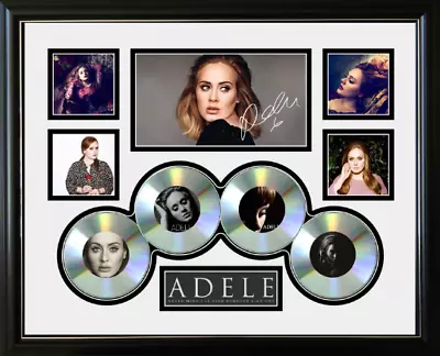 Adele Signed Photo Limited Edition Framed Memorabilia • $129.99