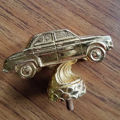 VTG Metal Classic Car Hot Rod Trophy Topper Top Figure Figurine Gold Car Show • $9.99