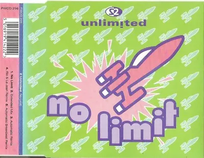 2 Unlimited - No Limit (5-Track CD Single 1993) • £3.99