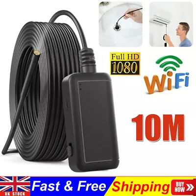 £29.90 • Buy Waterproof USB Endoscope Borescope Snake Inspection Camera For Android IOS 10M