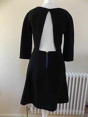 Zara Trf Collection Black Stretch Fit Dress..size M...uk 10-12..next Day Postage • £8.99