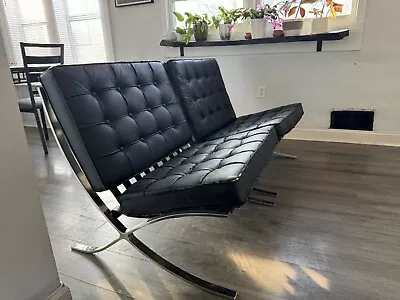 2 Modern Barcelona Style Slingback Chairs $600. Local Pickup Only • $300