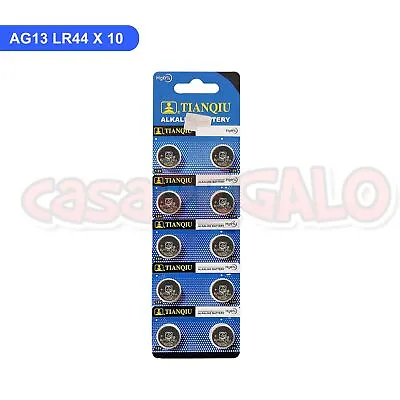 10PCS / 40PCS / 100CPS AG13 LR44 1.55V Blister Alkaline Batteries • $4.45