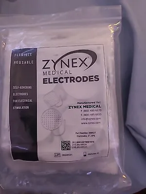 Zynex Medical Electrodes 2  Round 15pks Of 40 Units 4 Batteries Included • $0.99