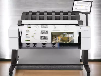 HP DesignJet T2600dr Wide Format 36  POSTSCRIPT PRINTER 3EK15A#B1K • $7399