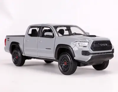 CR Maisto 1:27 Gray 2023 Tacoma TRD PRO Pickup Truck Model Diecast Metal Car • $42.99