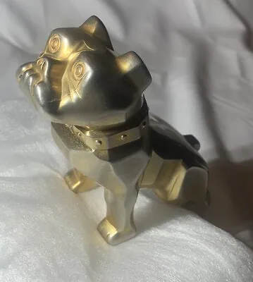 Mack Truck Bulldog Hood Ornament Reg No 1387477  VINTAGE Brass • $87.23