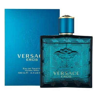 Versace - EROS EDT 100mL Spray Bottle New BOXED Men's Fragrance Perfume Cologne • $128