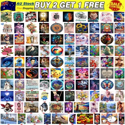 $11.89 • Buy 5D Diamond Painting Embroidery Picture Art Cross Craft Stitch DIY Arts Decor AU