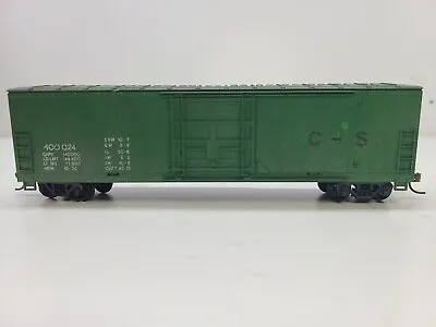 HO Scale Trains-MEHANO Reefer Box Car 50' Railroad Green C-S Weathered Yugoslav • $8.95