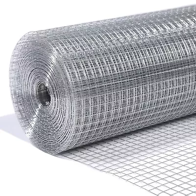 LAN JIA Hardware Cloth 1/2 Inch Mesh 72  X 50' 19 Gauge Hot-Dip Galvanized A... • $178.28