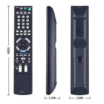 GUOYESHO RM-YD017 Remote Durable For Sony TV KDL-52XBR5 KDL-52W3000 KDL-40XBR4 • $17.13