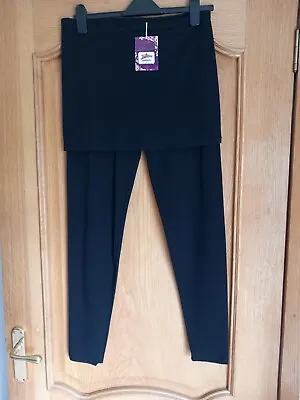 £10 • Buy Joe Browns Black Leggings With Skirt Attached Size 12 14