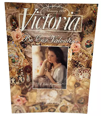 Vintage Victoria Magazine  February 1992 -  Be Our Valentine - I'll Take Romance • $9.99